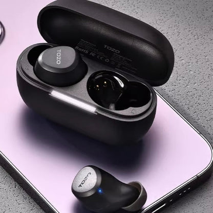 New Bluetooth Earbuds Wireless TWS Earphones In-Ear Earbuds Headset Stereo Sound with Mic Support APP for Android Ios